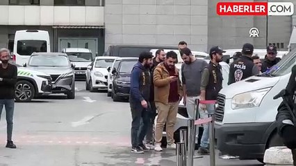 Mehmet Ali Erbil'in adliyeye sevk edildiği anlar görüntülendi