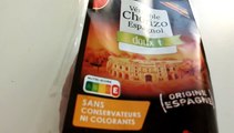 AUCHAN Chorizo Espagnol doux 225g