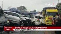 BREAKING NEWS! Kecelakaan Beruntun di Km 92 Tol Purbaleunyi, Polisi Ungkap Hal ini