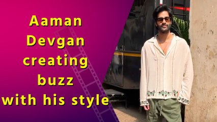 Ajay Devgn's Nephew Aaman Devgan Spotted in sporting casual style