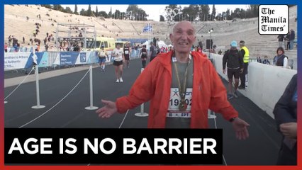 88-year-old runner completes world’s oldest marathon race