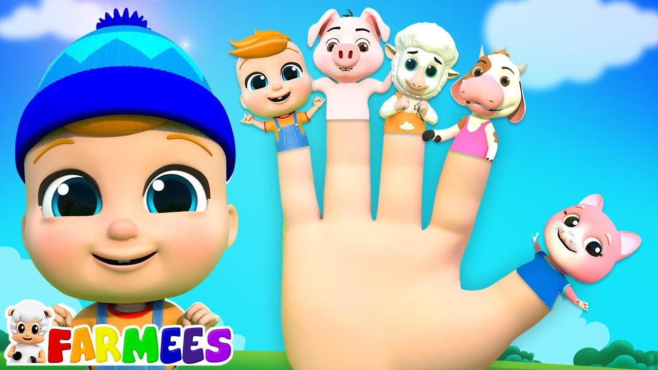 Finger Family + More Nursery Rhymes & Learning Videos for Kids