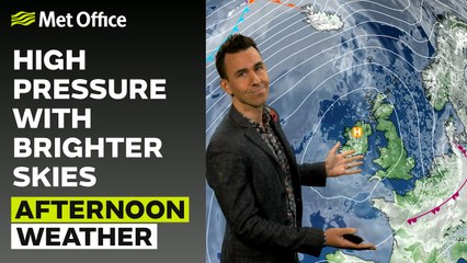 Met Office Afternoon Weather Forecast 11/11/2024 - Showers far north and east