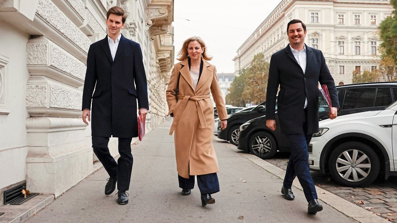 Sondierungen: Sechs-Augen-Gespräche zwischen ÖVP, SPÖ und NEOS