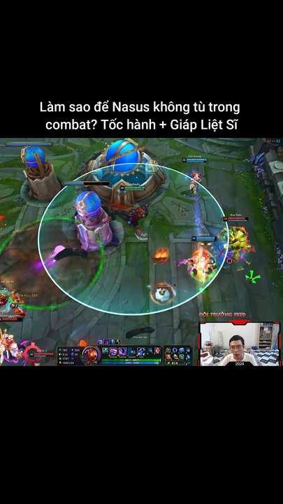 Làm sao để Nasus không tù trong combat #nasus #aatrox #lienminhhuyenthoai #leagueoflegends