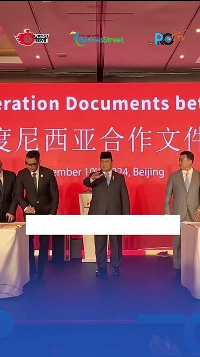 Prabowo di Hadapan Pebisnis China Kolaborasi adalah Jalan Perdamaian, Bukan Konfrontasi