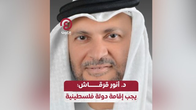 د.أنور قرقاش: يجب إقامة دولة فلسطينية