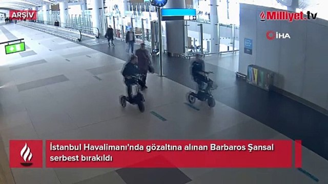 Modacı Barbaros Şansal gözaltına alındı