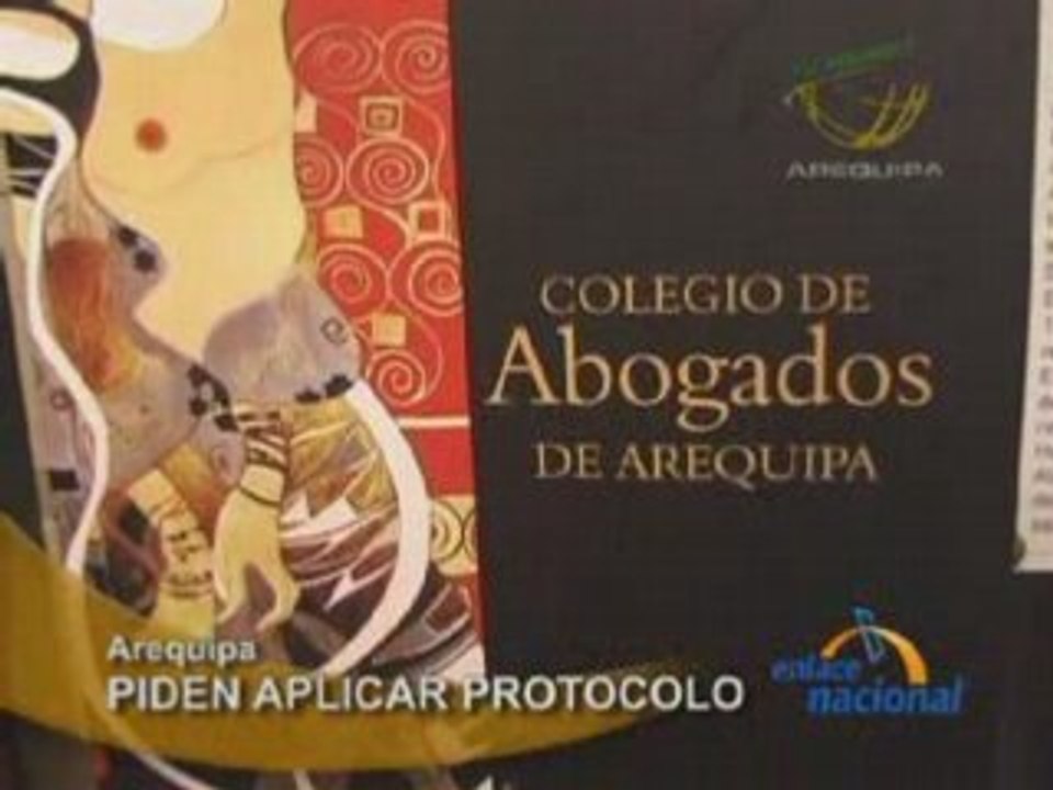 PIDEN APLICAR PROTOCOLO - AREQUIPA