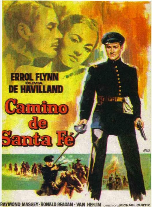 CAMINO DE SANTA FE (SANTA FE TRAIL, 1940, ESPAÑOL)