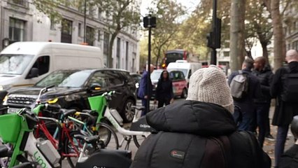 Kemi Badenoch arrives at Post Office Inquiry