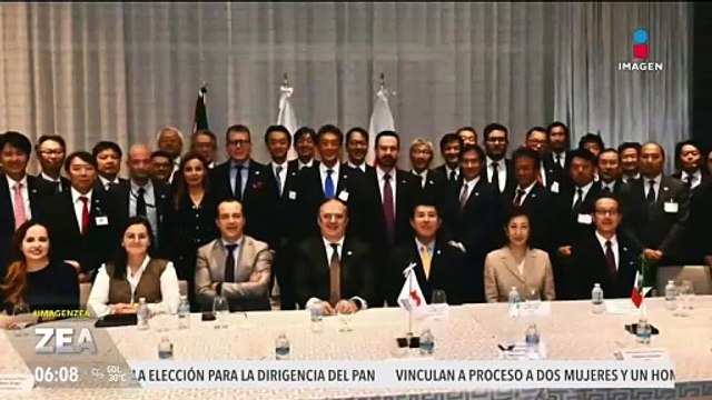 Marcelo Ebrard se reúne con altos directivos de 12 grandes empresas japonesas