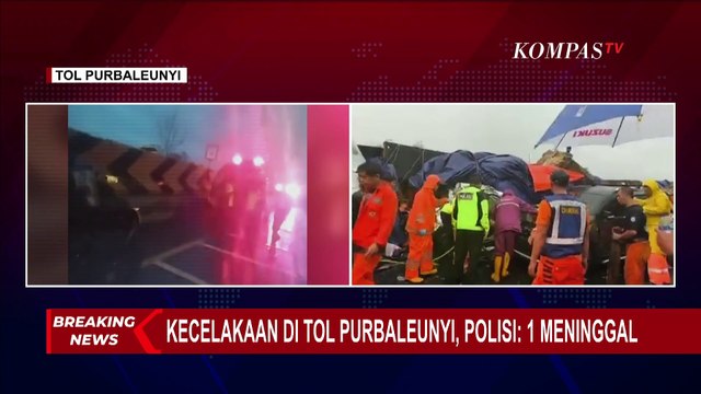 Korban Kecelakaan Beruntun di Tol Purbaleunyi, 1 Meninggal dan 8 Orang Alami Luka-Luka