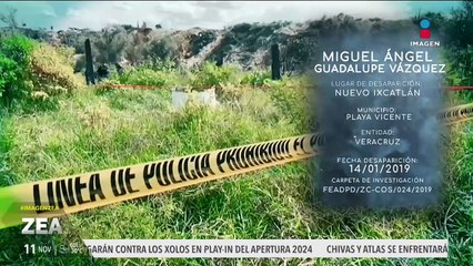 Miguel Ángel desapareció hace cinco años en Veracruz; su esposa continúa buscándolo