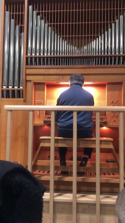 Nouvel orgue à l'église de Ferrières