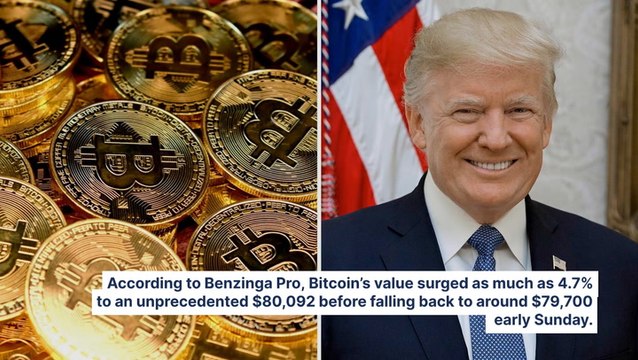 Bitcoin Surges Past $80,000 Milestone For First Time On Optimism Over Trump