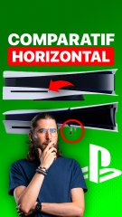 PS5 vs PS5 PRO à l'horizontal⚙️
