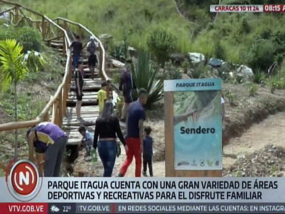 Parque Ecológico "Itagua" es el lugar perfecto para el disfrute y la recreación de los caraqueños