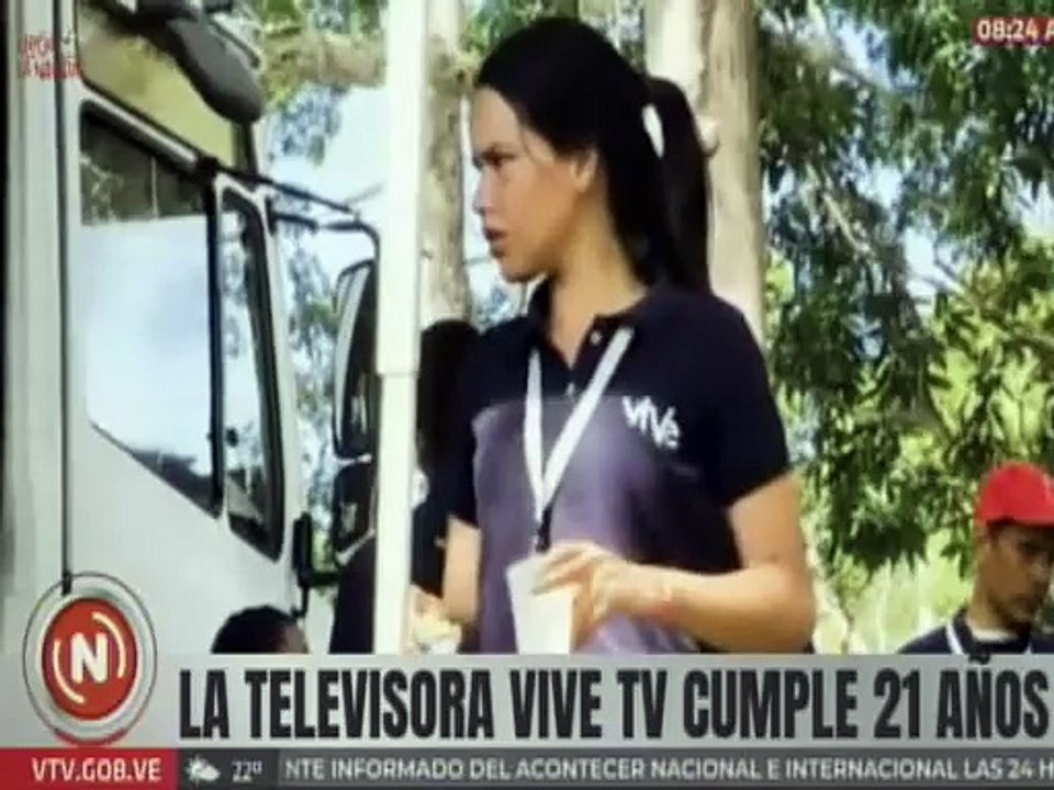 Vive Tv cumple 21 años al aire con el objetivo de difundir los logros de la Revolución Bolivariana