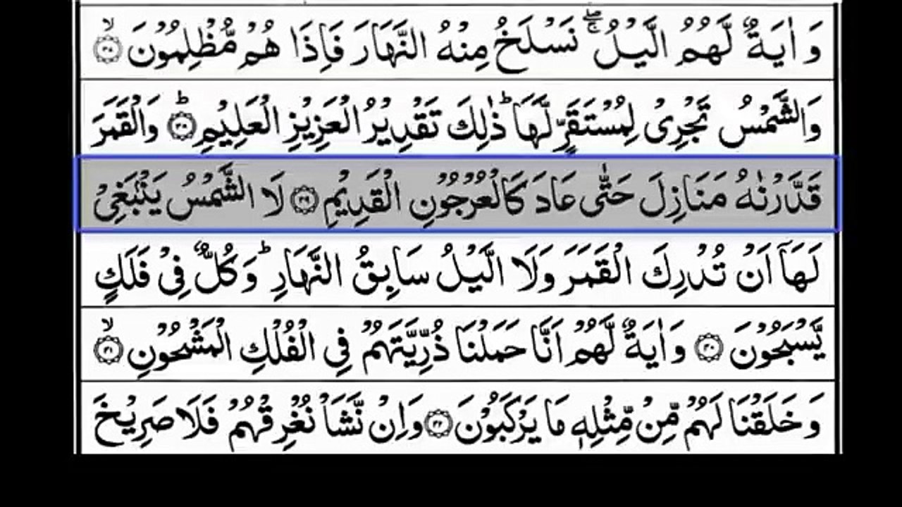 Reciting Surah Yaseen- Full Text Quran Reciter _ Online Quran Tilawat