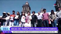 Clara Brugada inicia la entrega de becas para transporte a universitarios