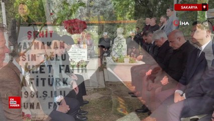 Kaymakam Safitürk, şehadetinin 8. yılında memleketi Sakarya ve görev yeri Derik'te anıldı