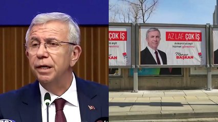 Mansur Yavaş’tan tuhaf açıklamalar “Hiçbir yerde benim fotoğrafımı görmediniz’ Ağa bizimle eğleniyi