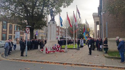Armistice Day: Service held at Worthing War Memorial