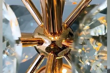 Light Up Your Home with This Beautiful Crystal Ceiling Lamp