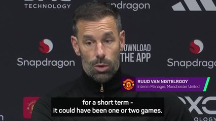 Van Nistelrooy expects to discover his Man United future on Monday