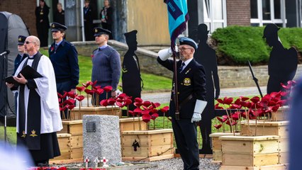 RAF St Mawgan special ceremony for Remembrance Day