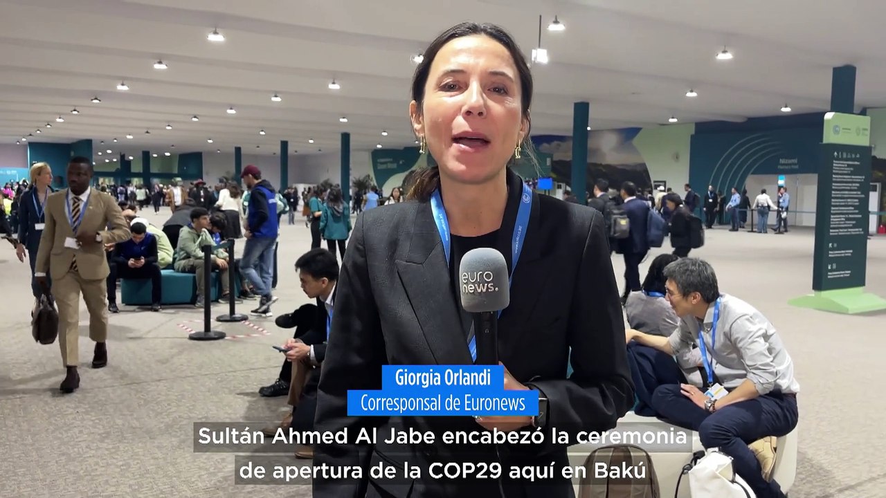 La COP29 arranca con el reto de los Estados insulares y las elecciones de EE.UU.como temas a tratar