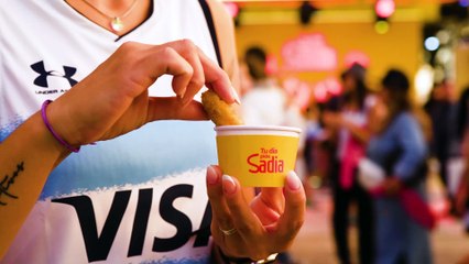 Sadia y Manu Ginóbili celebran la solidaridad en un evento histórico en el Parque Roca