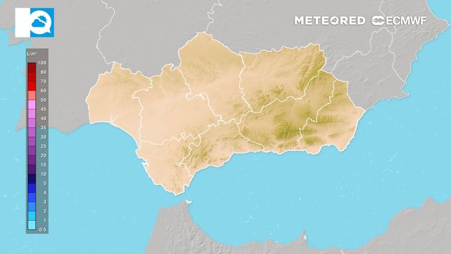 La DANA podría traer lluvias muy fuertes a la provincia de Málaga