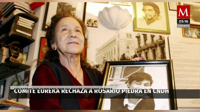 Comité Eureka rechaza a Rosario Piedra Ibarra en la terna por la CNDH