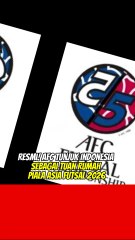 Resmi! AFC Tunjuk Indonesia sebagai Tuan Rumah Piala Asia Futsal 2026