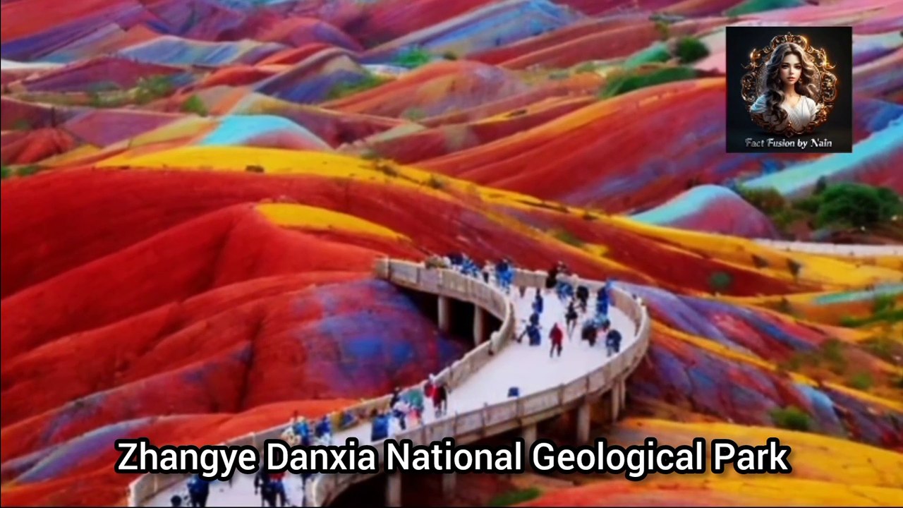 Zhangye Danxia Landform: China's Rainbow Mountains.
