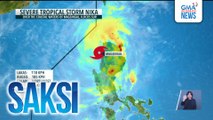 Bagyong Nika, humina bilang severe tropical storm pero magpapaulan pa rin | Saksi