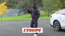 Les joueurs de l'Équipe de France arrivent à Clairefontaine - Foot - Bleus