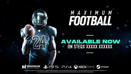 Maximum Football Official Steam Early Access Launch Trailer
