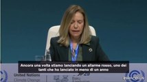 Cop29, Omm: allarme rosso clima, non rinunciare a obiettivo 1,5 gradi