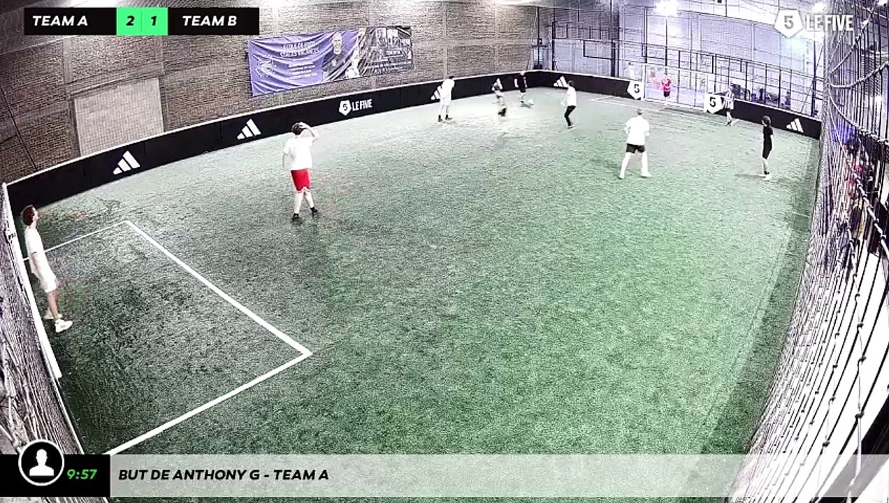 But de Anthony G - Team A