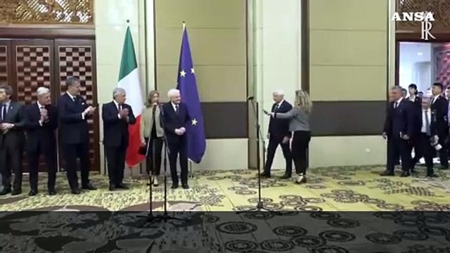 Mattarella: La simpatia tra Cina e Italia sempre piu' forte e necessaria