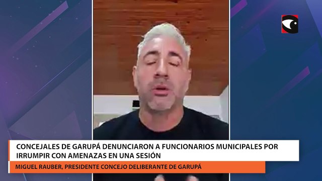 Concejales de Garupá denunciaron a funcionarios municipales por irrumpir con amenazas en una sesión