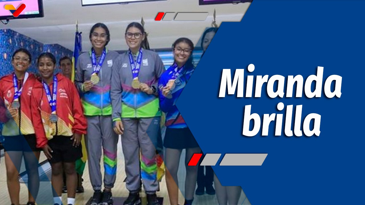 Deportes VTV | Miranda gana oro en Bowling durante los Juegos Deportivos Nacionales de Oriente 2024