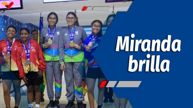 Deportes VTV | Miranda gana oro en Bowling durante los Juegos Deportivos Nacionales de Oriente 2024