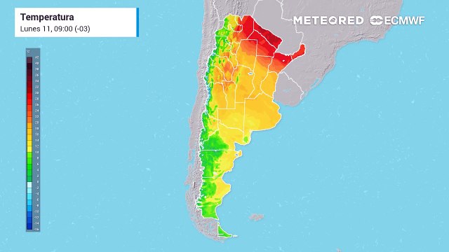 Calor intenso en Argentina: volverán las altas temperaturas, aunque ya hay fecha para las próximas tormentas