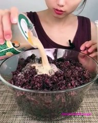 #81 Desserts Mukbang ASMR || Milk tea Purple rice Po...#asmr #mukbang #dessert #milktea #purplerice