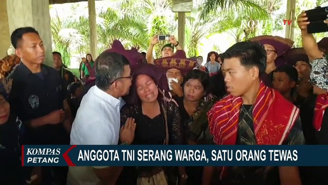 Kata DPR Soal Penyelidikan Anggota TNI Serang Warga Hingga Jatuh Korban Tewas