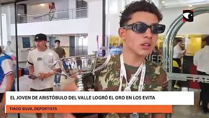 El joven de Aristóbulo del Valle logró el oro en los Evita